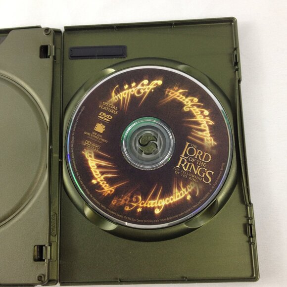 The Lord of The Rings-2001-The Fellowship OF The Rings-2 Disc DVD Set - Used - Picture 4 of 4